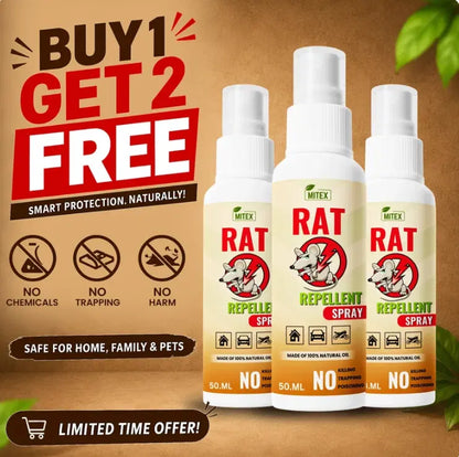 Rat Repellent Spray Pest Control Solution (Buy 1 Get 2 Free)