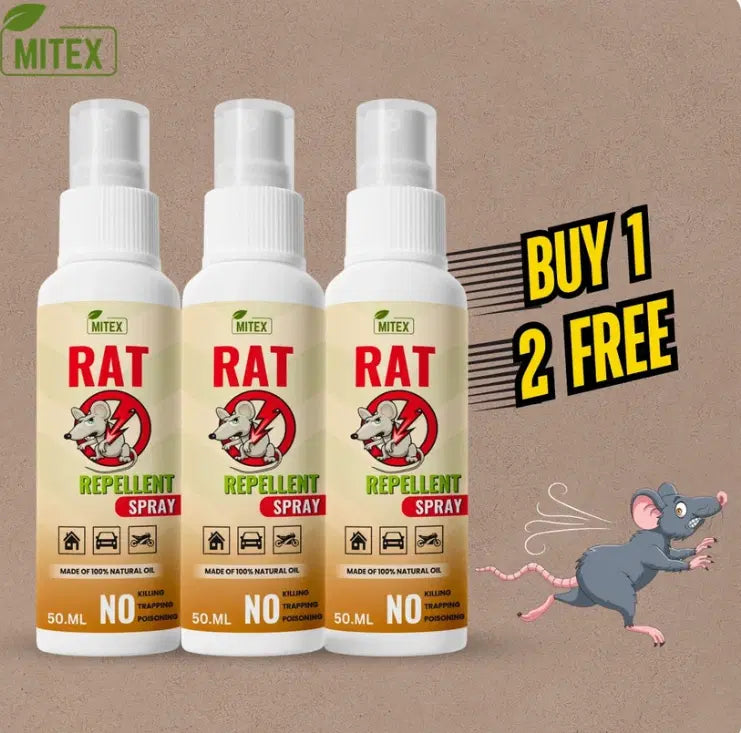 Rat Repellent Spray Pest Control Solution (Buy 1 Get 2 Free)